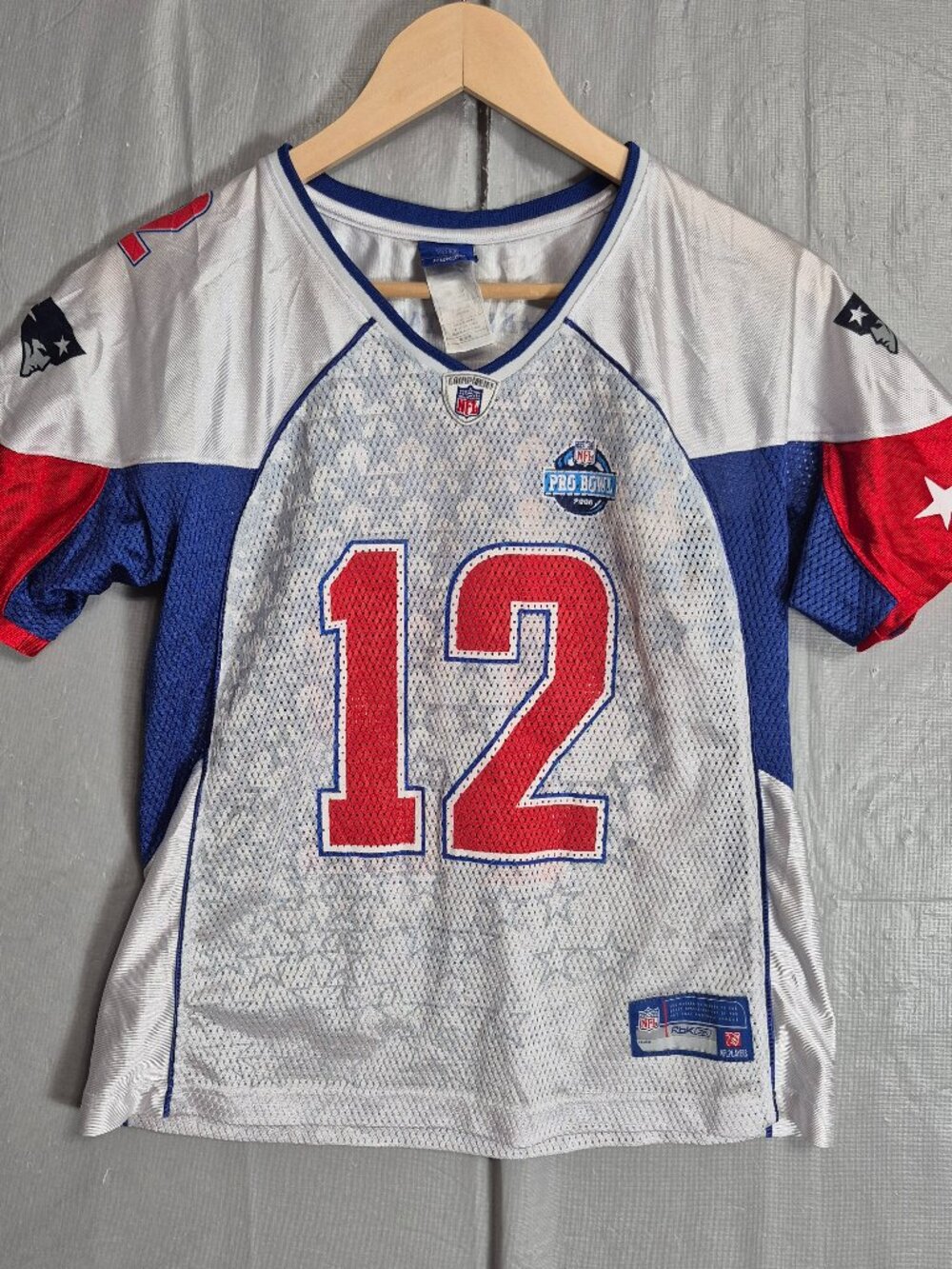 2008 Pro Bowl Tom Brady New England Patriots Reebok Jersey - Youth Medium